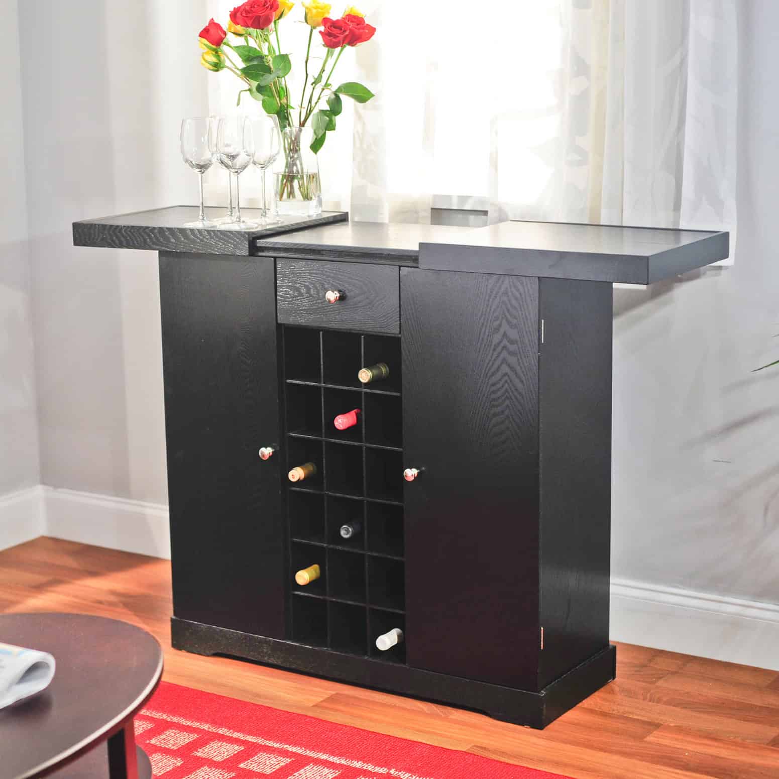 18 Bottle Wine Cabinet 19 Elegant Wine Rack Design Ideas (2)