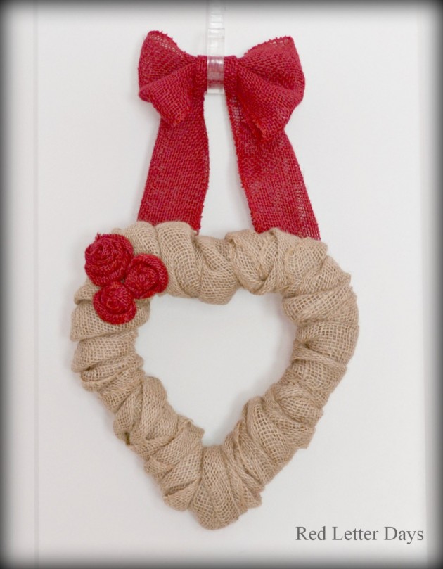19 Outstanding Handmade Valentine's Wreaths (6)