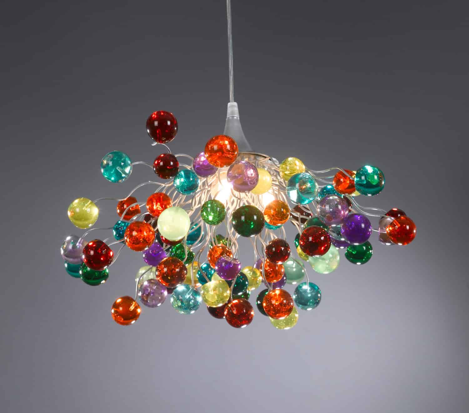 19 Very Colorful Handmade Chandelier Designs