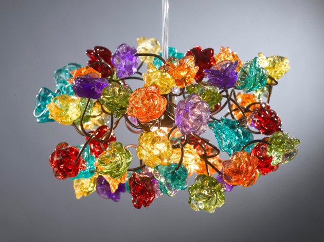 19 Very Colorful Handmade Chandelier Designs (5)