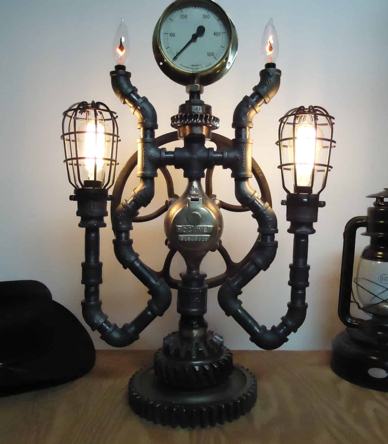 Steampunk Lamp Light 20 Creative and Unique Lighting Designs (5)