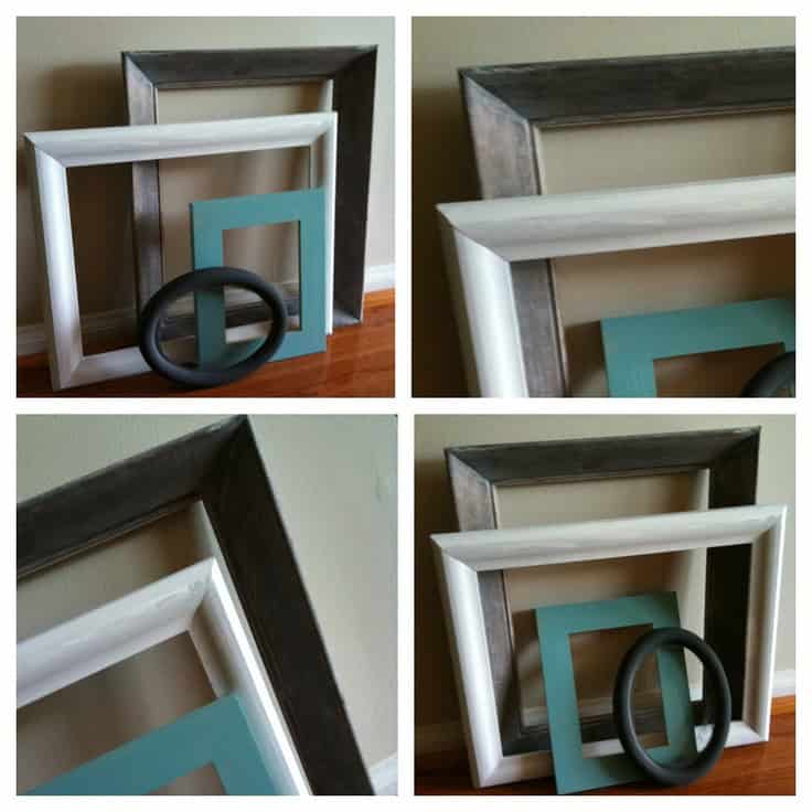 30 Beautiful Painted Vintage Picture Frames