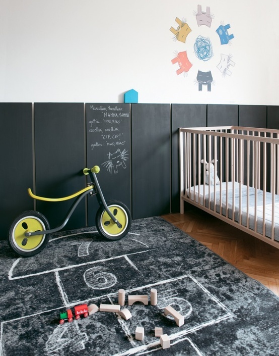 30 Fun Chalkboard Paint Ideas for Kids Room