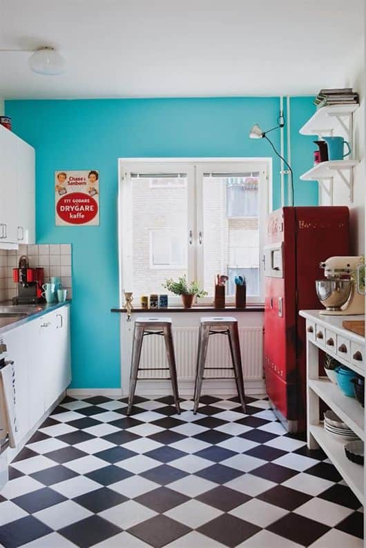 25 Amazing Retro Kitchen Tiles Designs