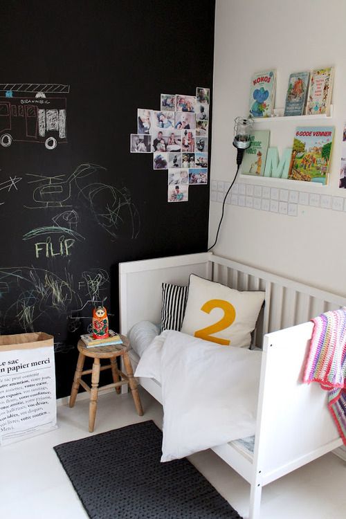 30 Fun Chalkboard Paint Ideas for Kids Room