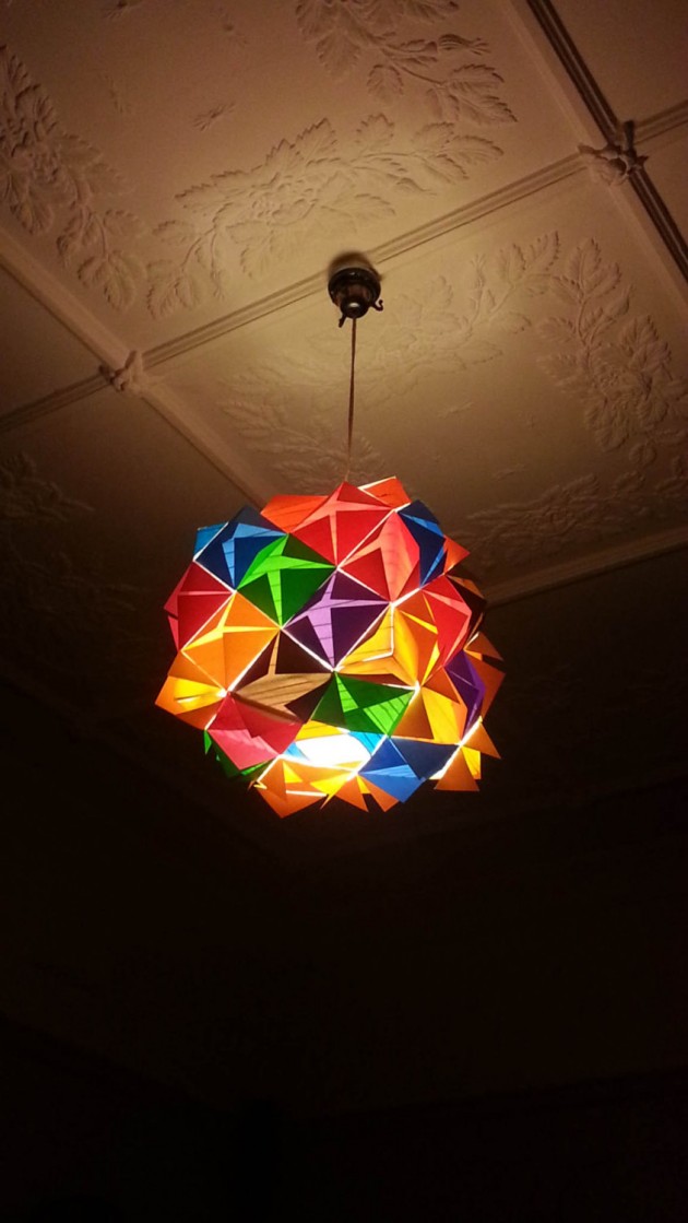 25 Artistic Handmade Paper Lampshades