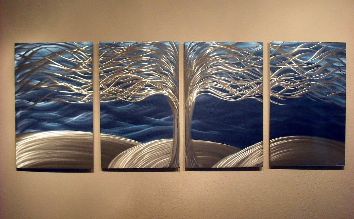 Tree of Life 25 Fascinating Handmade Metal Wall Art Pieces (22)