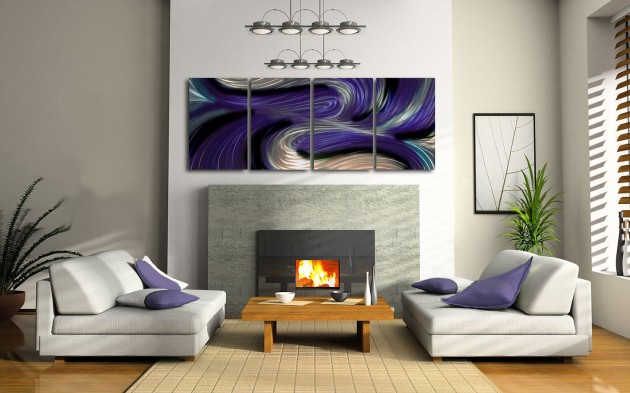 25 Fascinating Handmade Metal Wall Art Pieces