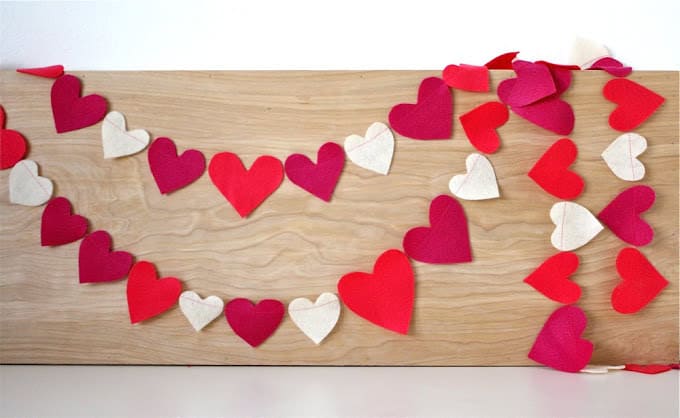 Awesome Happy Heart Garland 3