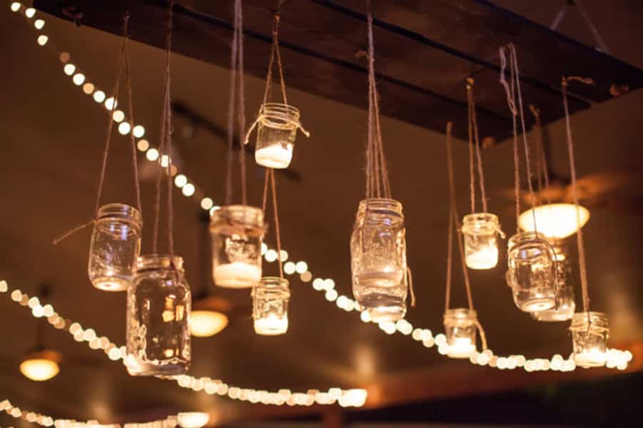 25 Adorable DIY Hanging Mason Jars 4