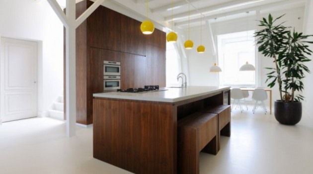 22 Minimalistic Wooden Kitchen Designs