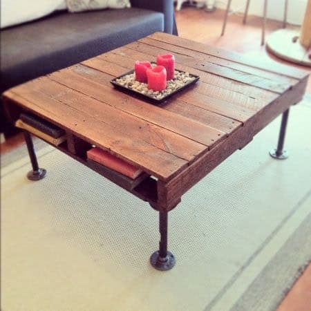 decent pallet coffee table