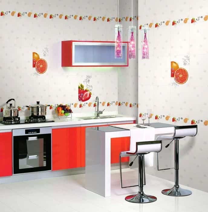 Explore 25 Retro Kitchen Tile Designs 7