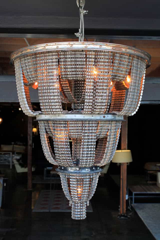 Bike Chain Chandelier 9
