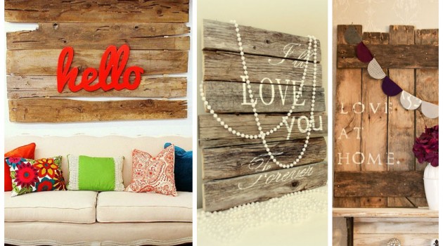 30 Fantastic DIY Pallets Wall Art Ideas