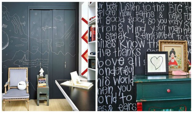 30 Fun Chalkboard Paint Ideas for Kids Room