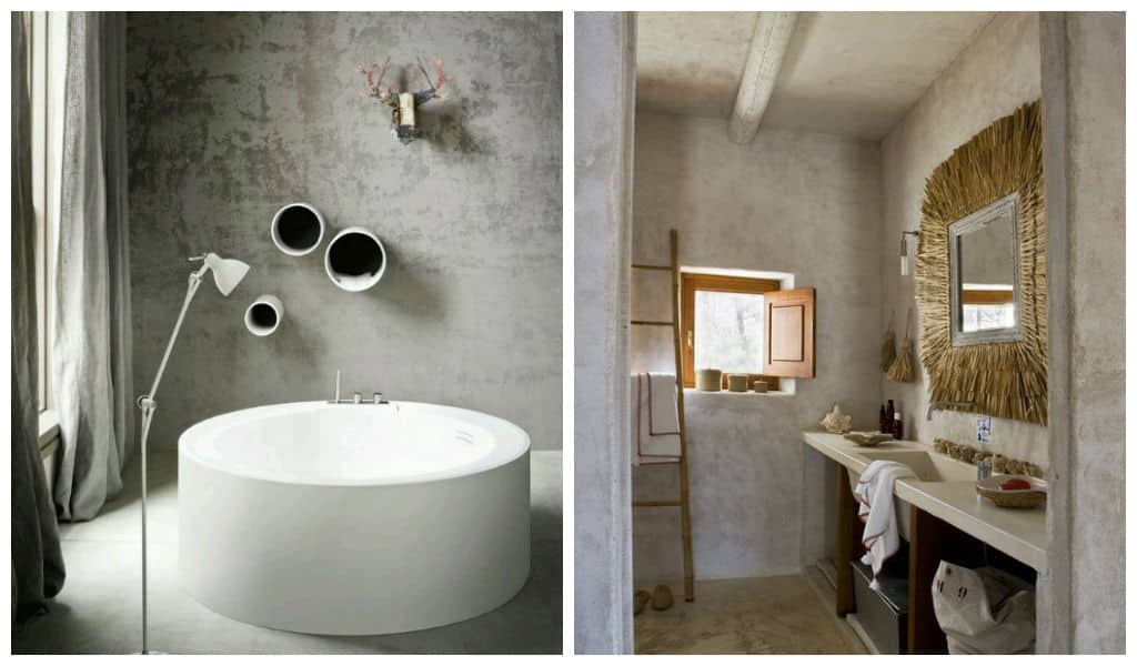 23 Amazing Concrete Bathroom Designs