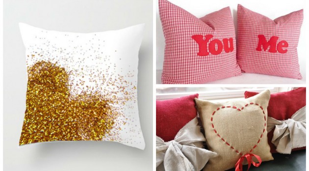 25 Adorable DIY Pillows for Valentine’s Day
