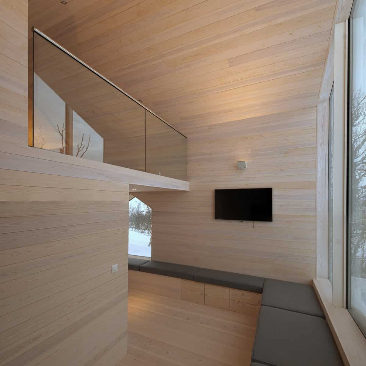 Split View Mountain Lodge by Reiulf Ramstad Arkitekter: A Sculptural Retreat in the Norwegian Highlands 10