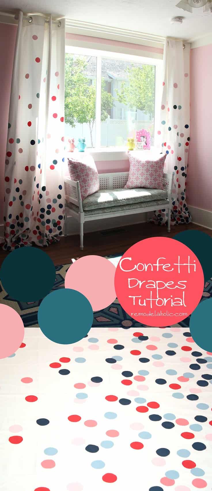 25 Adorable DIY Kids Curtains 11
