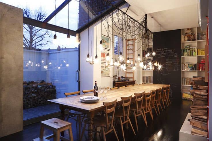 25 Incredibly Long Dining Tables 11