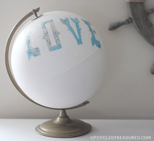 20 Creative DIY Repurposed Globe Ideas 13