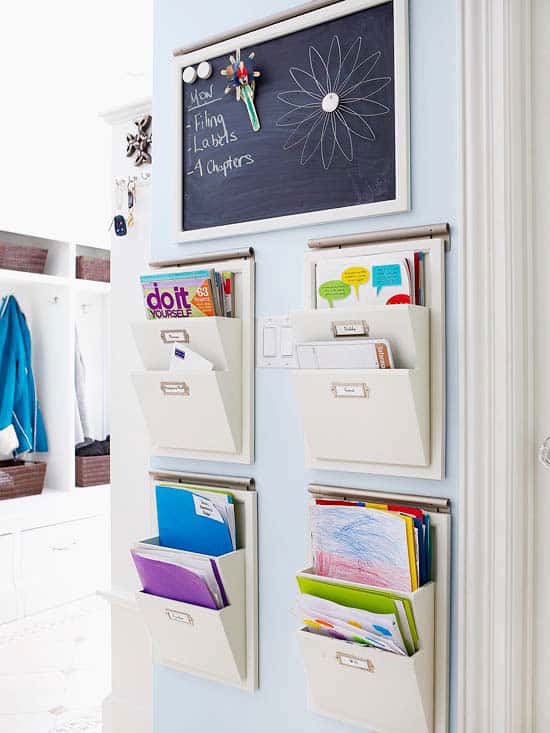 31 Helpful Tips and DIY Ideas For Quality Office Organisation