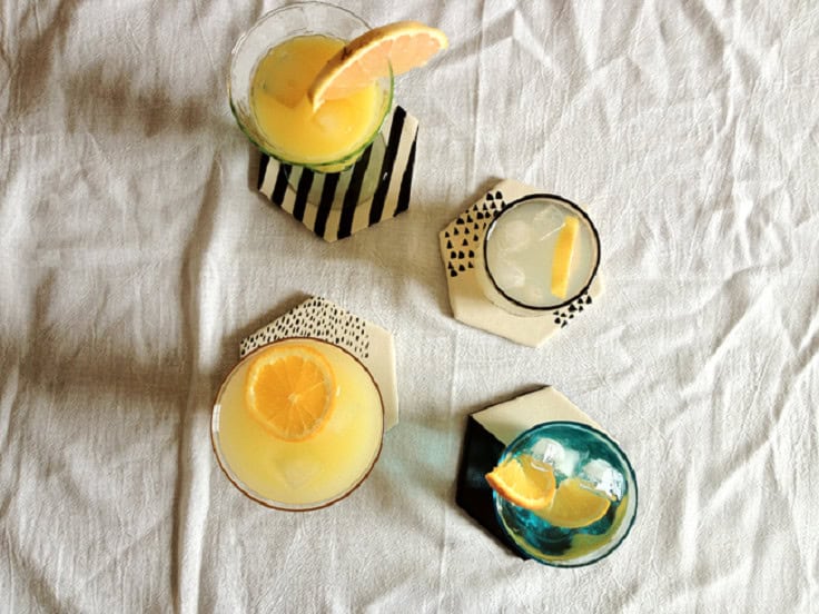26 Unique & Cool DIY Coasters Design Ideas 15