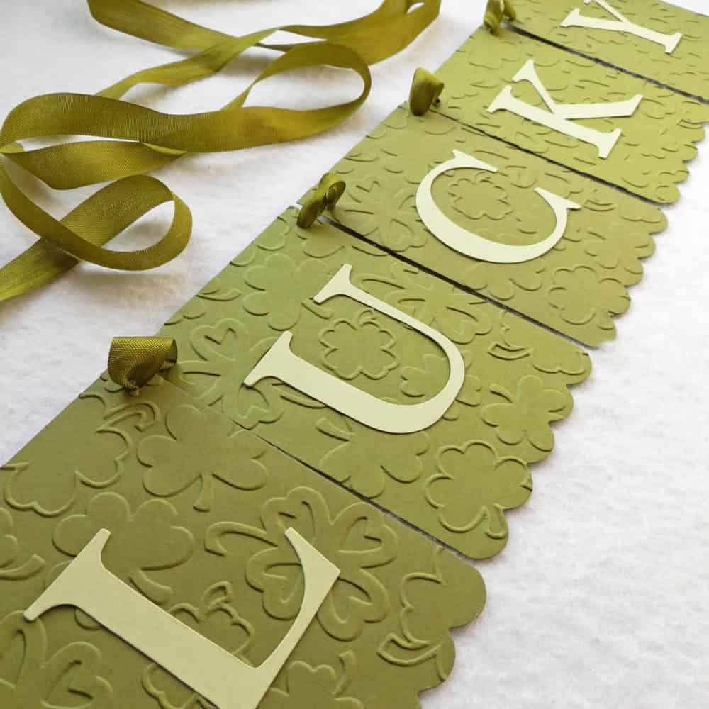 Lucky Banner Buy it here: www.etsy.com