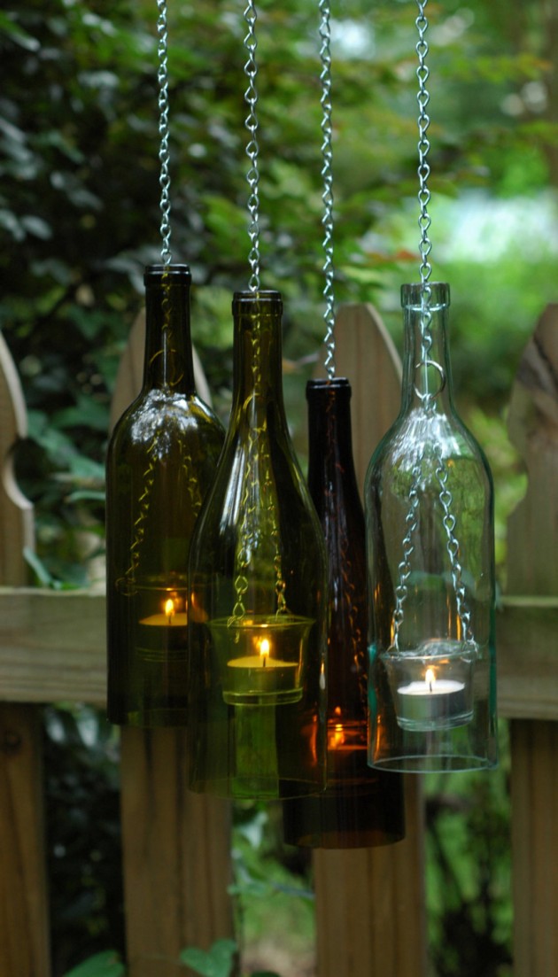 16 Charming Upcycled Outdoor Spring Lighting Ideas