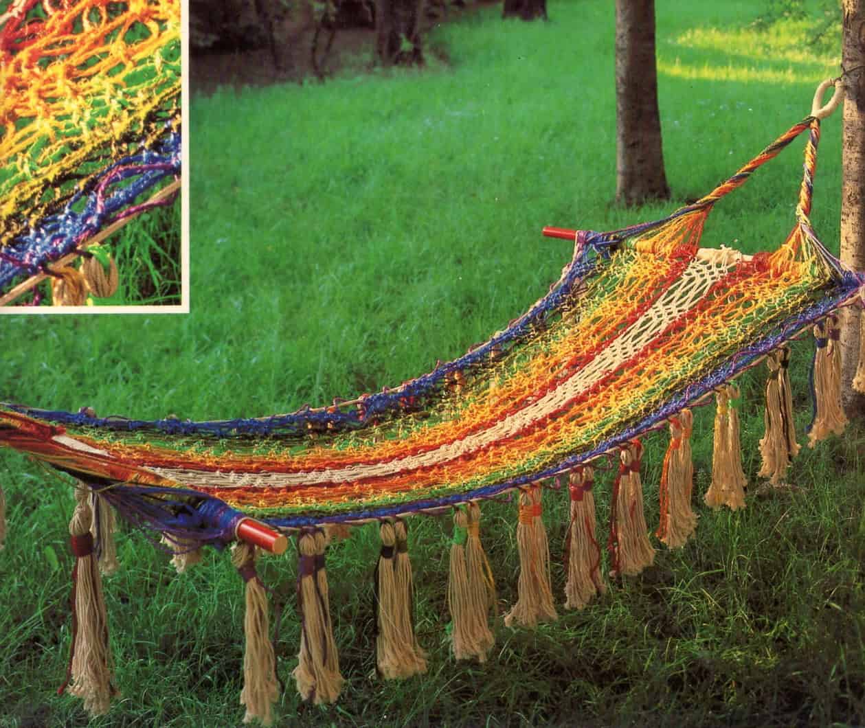 Magnificent Macrame Elegance Hammock Buy it here: www.etsy.com