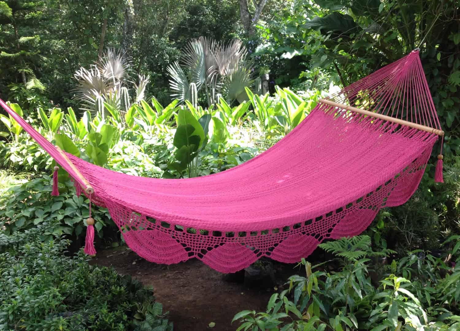 Preciosa Pink Handwoven Hammock Buy it here: www.etsy.com