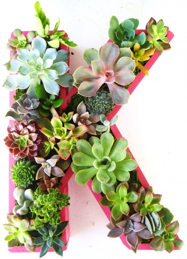 18 Lively Handmade Succulent Spring Decorations