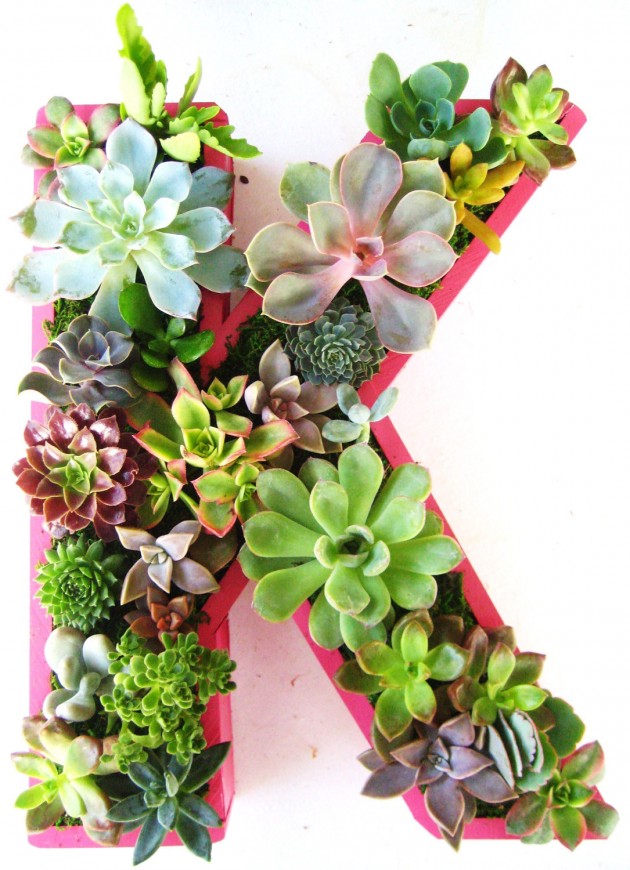 18 Lively Handmade Succulent Spring Decorations (10)