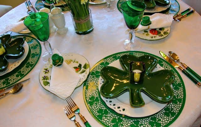St. Patrick’s Day Table Setting 20