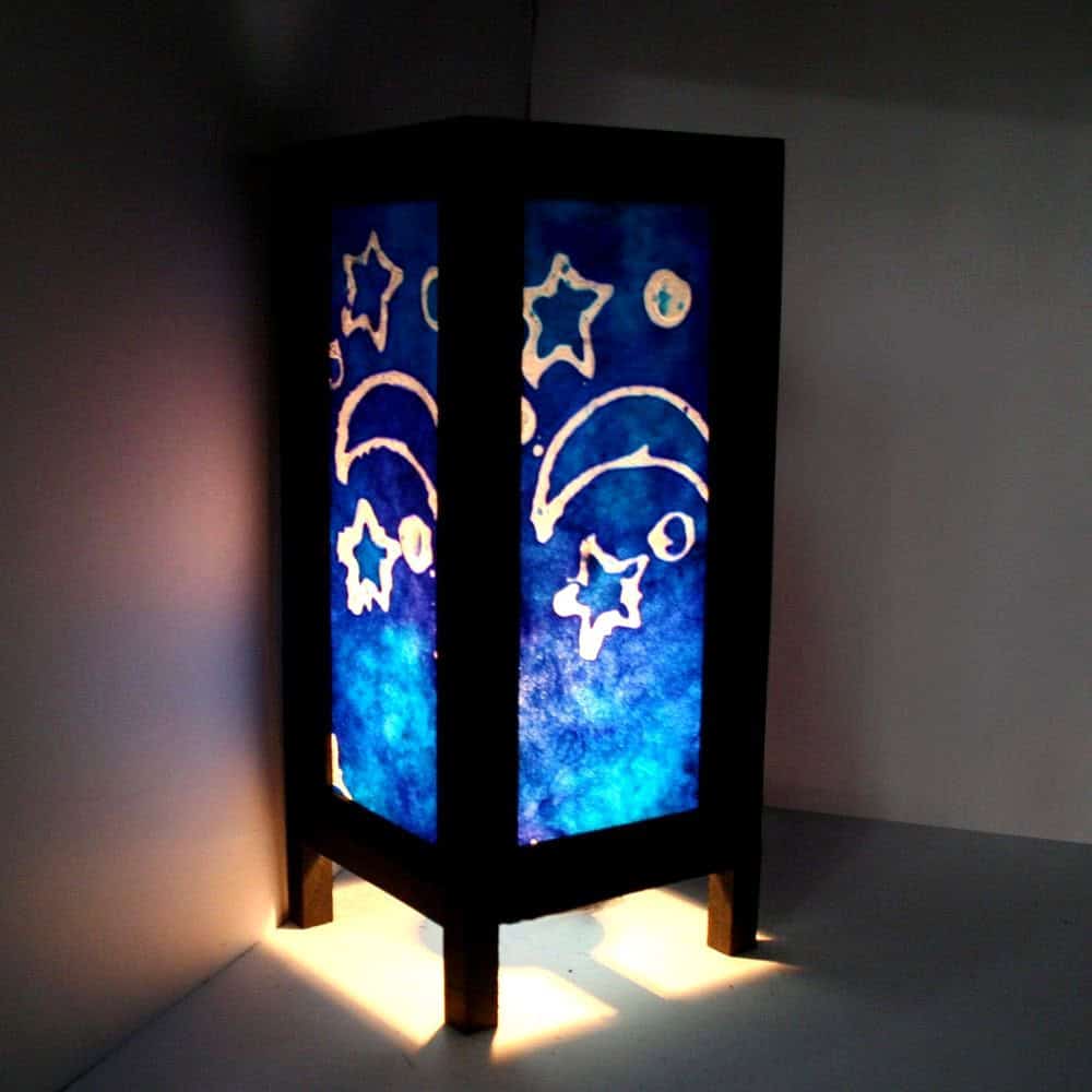 Blue Star Moon 22 Handmade Lanterns for a Romantic Valentine's Ambient (4)