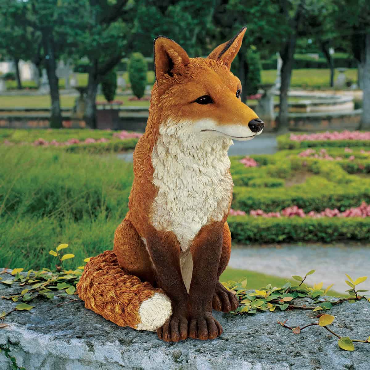 Simon The Fox Garden Statue 24 Diverse Garden Statue Decorations For This Spring (19)