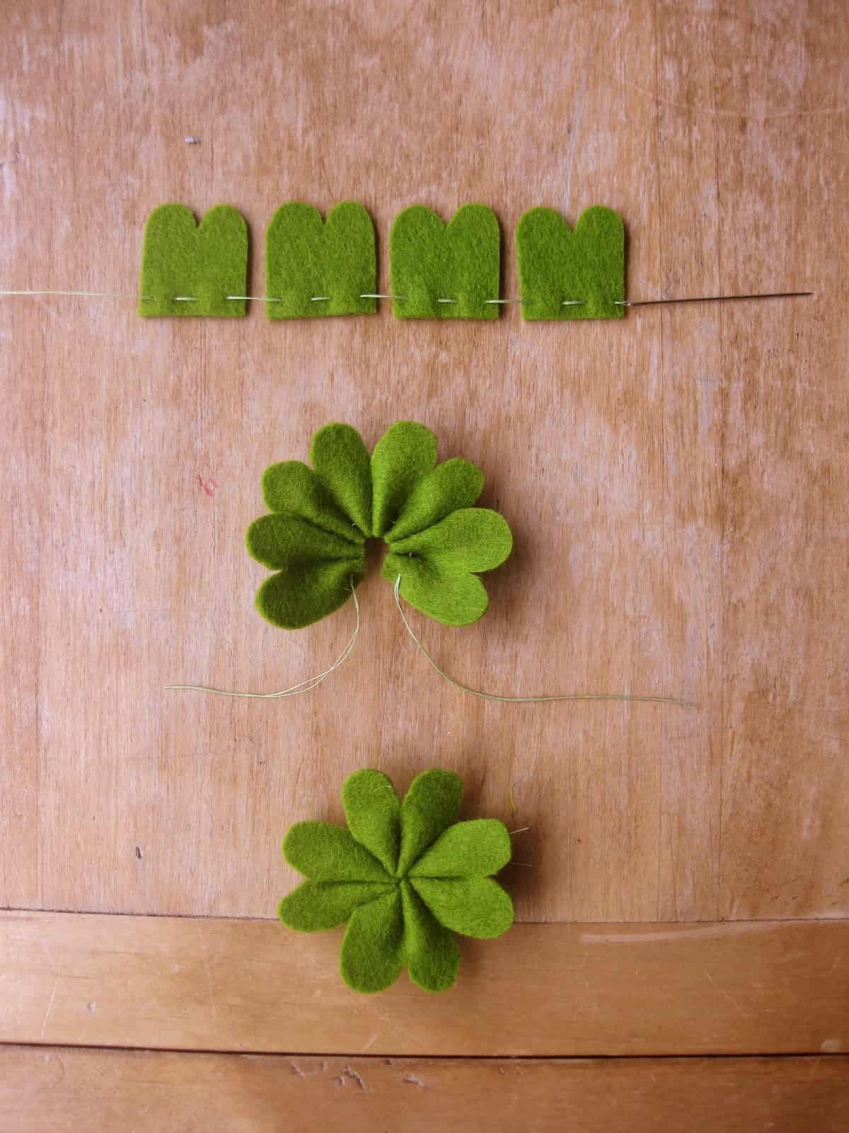 Shamrock Barrette 24