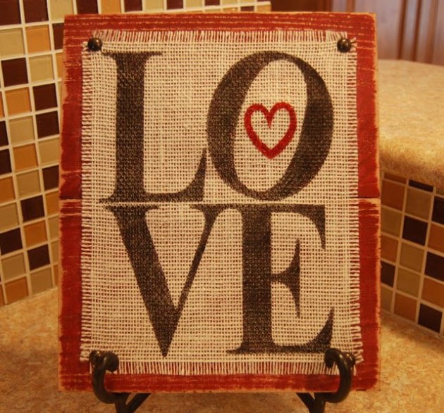 30 Lovely Diy Love Signs For Valentine’s Day