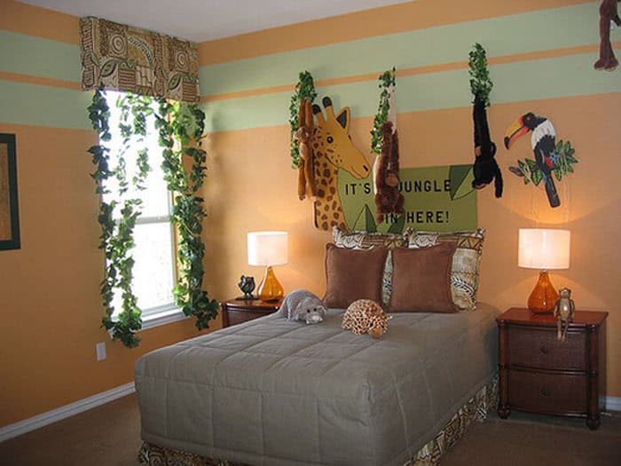 17 Awesome Kids Room Design Ideas Inspired From The Jungle 3