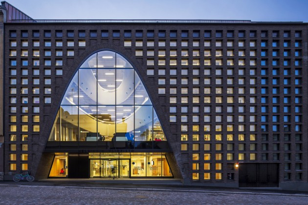 The Main Library at the Helsinki University in Finland
