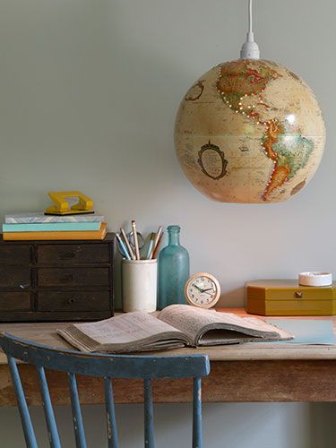 20 Creative DIY Repurposed Globe Ideas