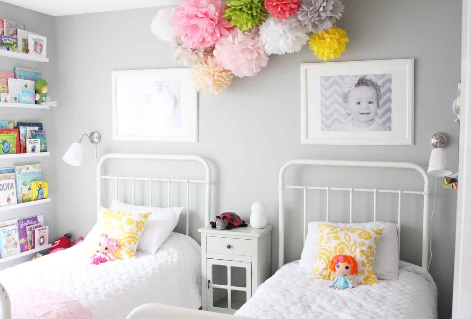22 Adorable Girls Shared Bedroom Designs 8