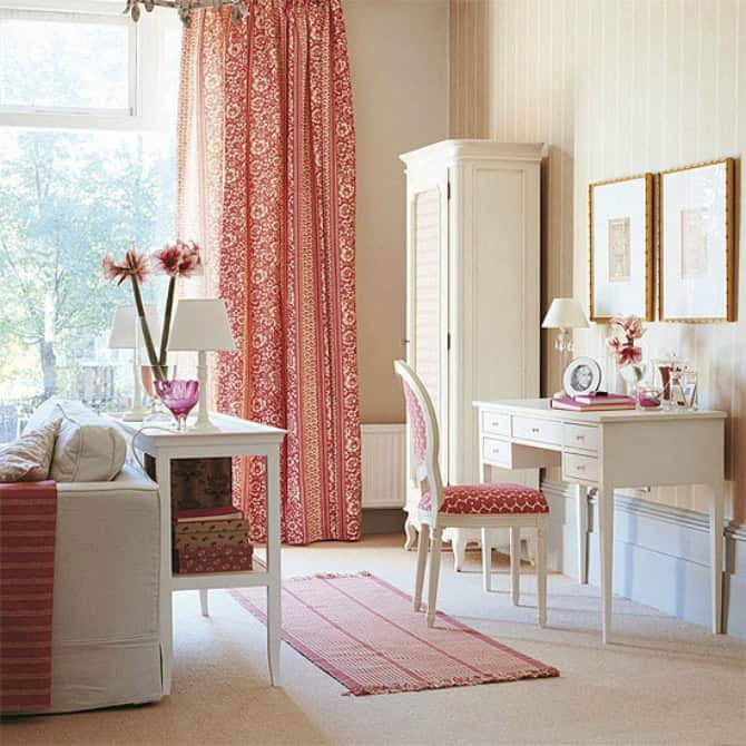 24 Fancy & Fabulous Feminine Office Design Ideas 8