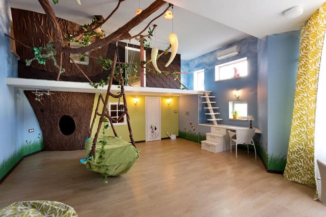 17 Awesome Kids Room Design Ideas Inspired From The Jungle 9