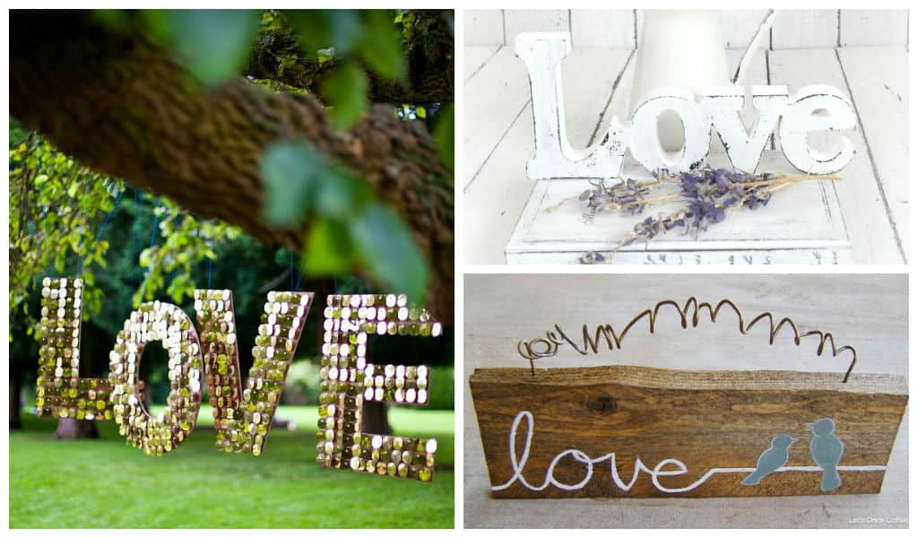 30 Lovely Diy Love Signs For Valentine’s Day