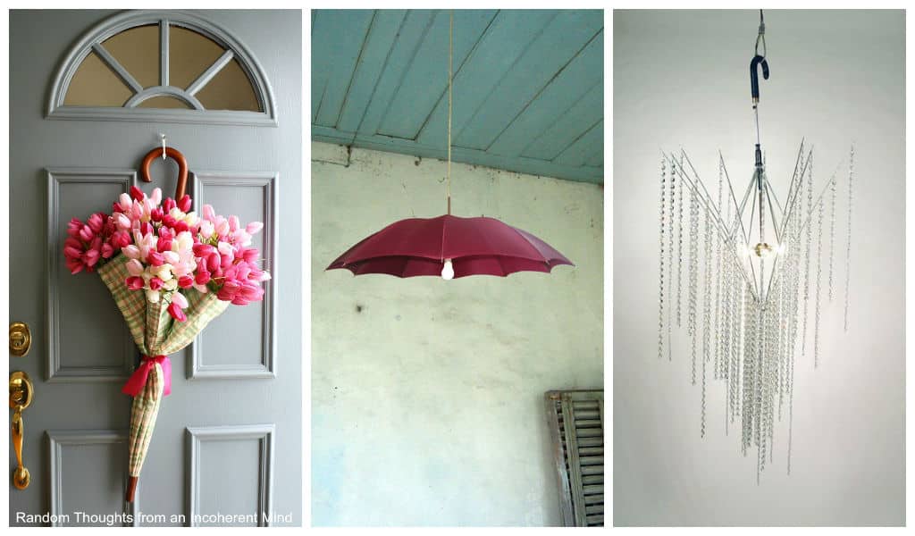 23 Adorable Repurposed Umbrellas