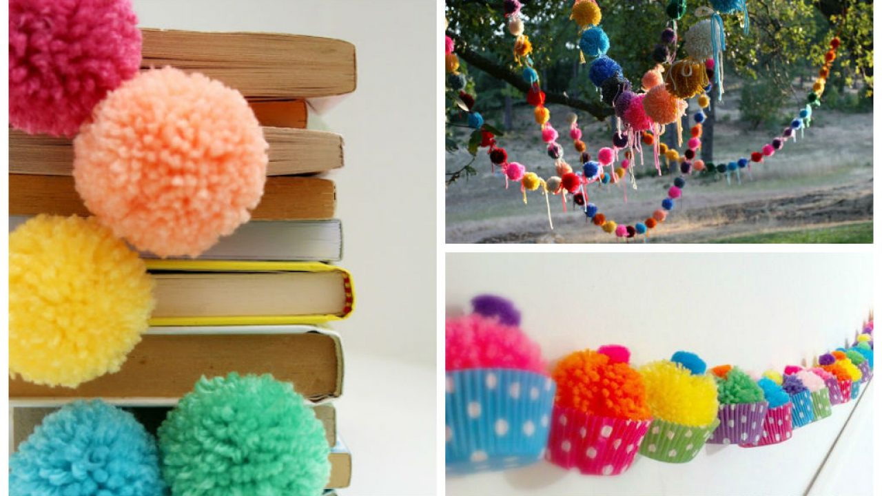 Quick DIY pom pom magnets for last-minute gifting – try small things