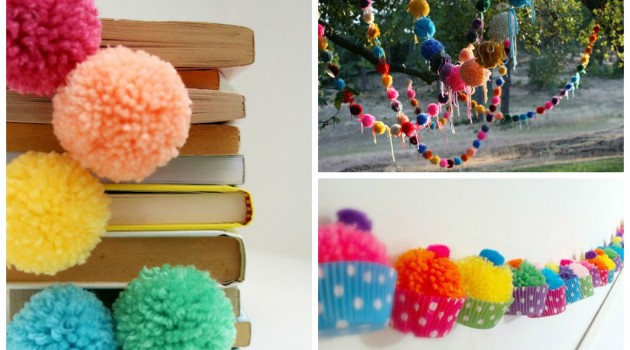 30 Adorable DIY Pom-Pom Decorations