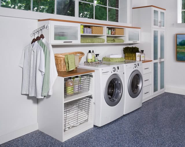 Efficient Use Of The Space- 19 Small Laundry Room Design Ideas 11